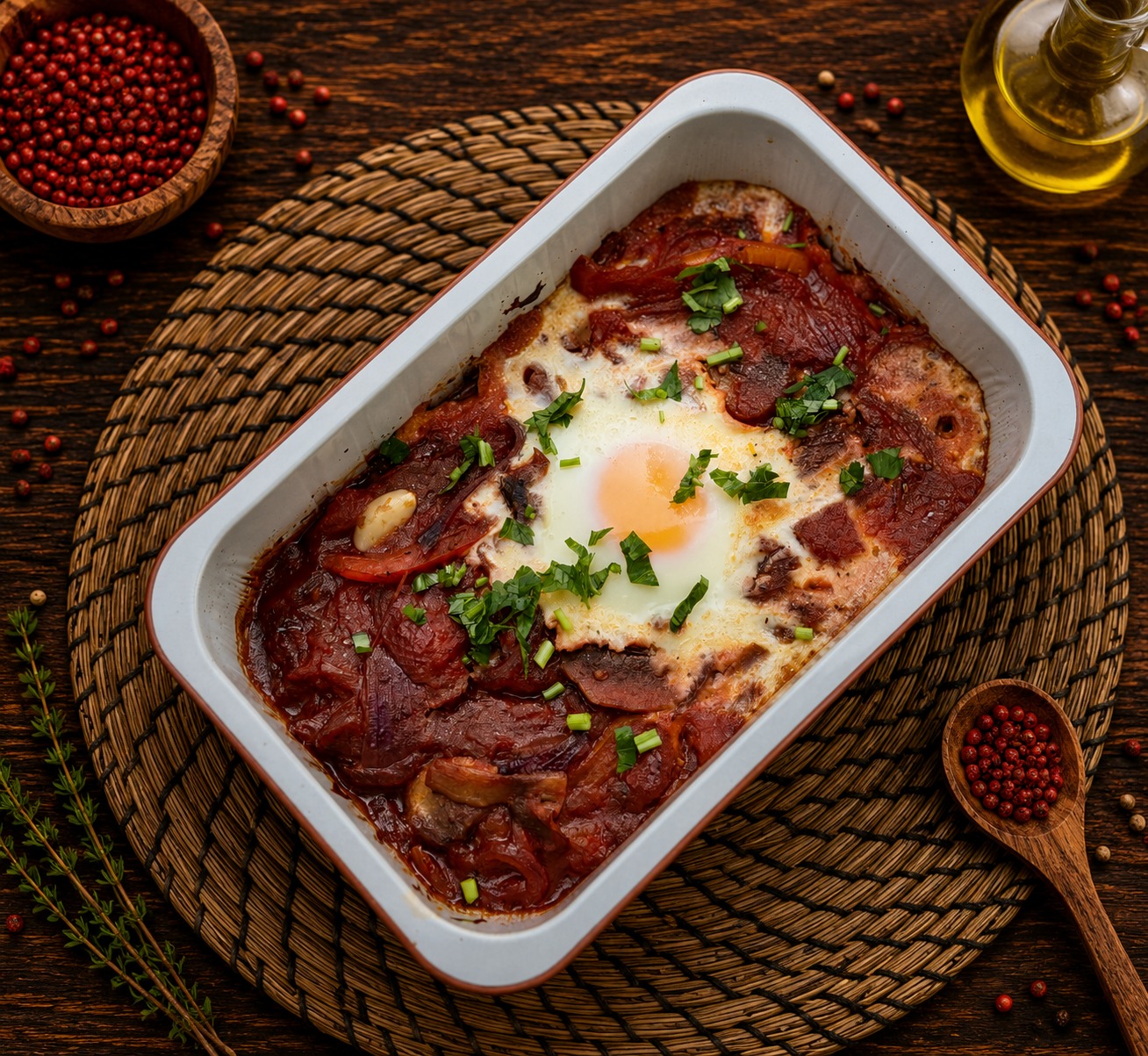 Shakshuka cu ou