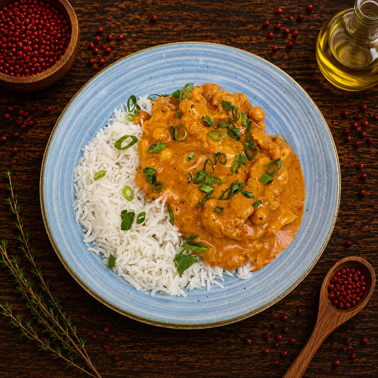 Vegan tikka masala